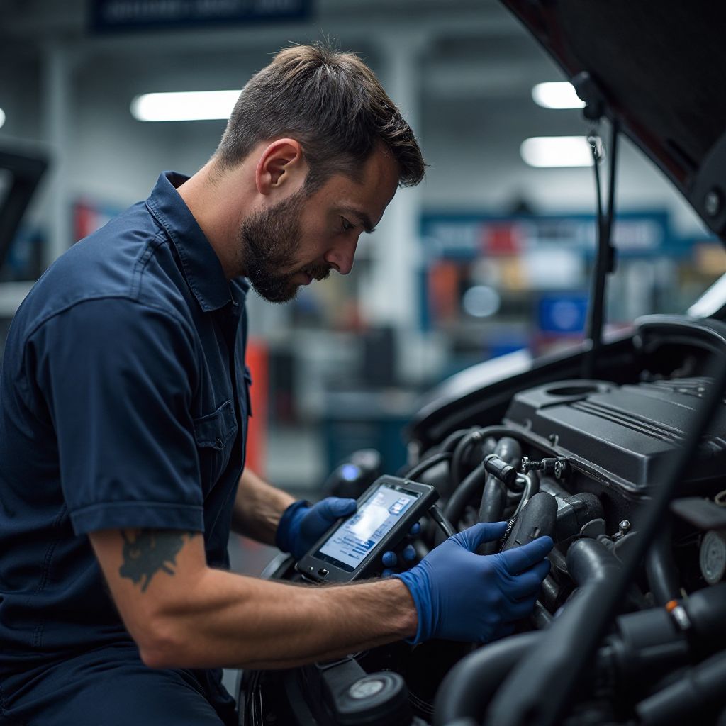 Inspección técnica de vehículo